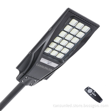 2024 Factory Price High Brightness 100W/200W LED Solar Street Lamp with 130lm/W and 3 Years Warranty
